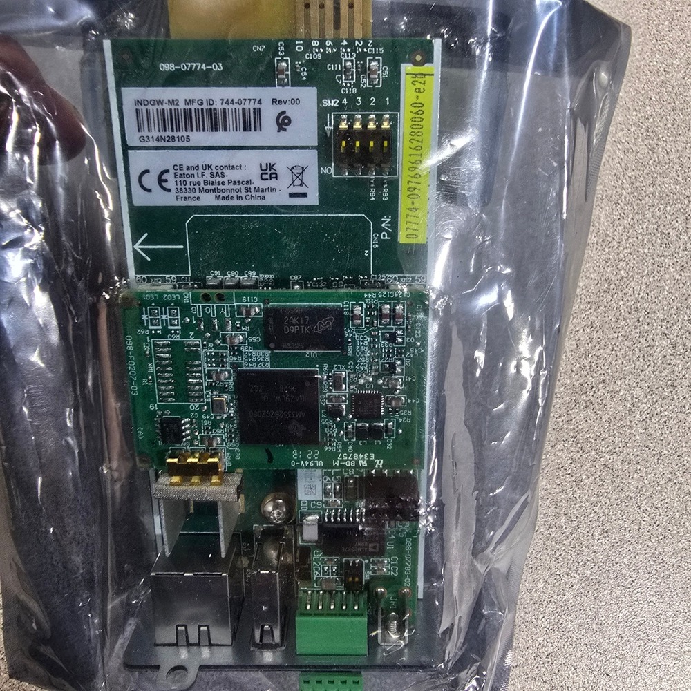 Eaton INDGW-M2 Industrial Gateway Card UPS Comm Power Management Module NEW - Picture 4 of 4